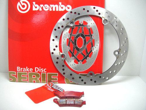 7c8 rear brake disc - rear, brembo